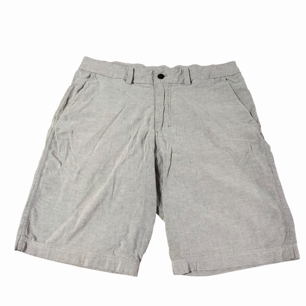 Lululemon 11" ABC Commission Shorts Gray Men's Size 36